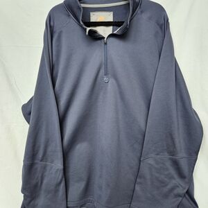 Timberland Men's Navy Zip Up Sweater